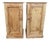 Pair of Antique English Rustic Pine Nightstands For Sale