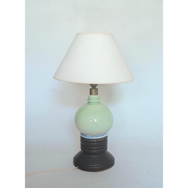 Ceramic Spanish Porcelain Table Lamp from Lladró, 1970s For Sale - Image 7 of 7