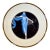 Vintage Erté “Moonlight” Porcelain Collector Plate, Art Deco, 1988 For Sale
