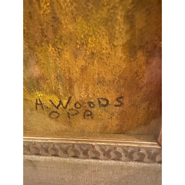 Pastel Landscape by Alma Woods Coggins For Sale In Philadelphia - Image 6 of 6