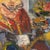 Contemporary Signed the Seamstress Oil on Canvas For Sale - Image 3 of 7