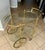 Italian Neo-Classic Brass Bar or Tea Cart For Sale - Image 4 of 17