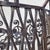 Art Deco Wrought Iron Gates attributed to Edouard Schenck, 20th Century, Set of 4 For Sale - Image 10 of 18