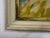 An expressive landscape painting by British artist Elizabeth Jane Lloyd (1928–1995), depicting a rural village set amidst...
