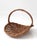 Vintage Wicker Hearth Basket For Sale - Image 6 of 12