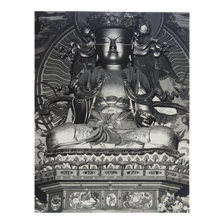 Circa 1970s Statue of Buddha Photograph For Sale