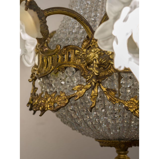 Antique Belle Époque Hot Air Balloon Chandelier, 1890s For Sale - Image 6 of 14