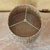 Late 20th Century Natural Woven Seagrass Drum Lamp Shade With Metal Spider Fitter, Coastal Boho Style For Sale - Image 17 of 18