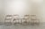 Cream Set of Four Tubular Steel Chairs, Space Age, Upholstered in White Suede. C. 1970, Set of 4 For Sale - Image 8 of 13
