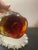Glass VTG Mosser Amberina Glass 7” Bird in Flight Figurine For Sale - Image 7 of 8