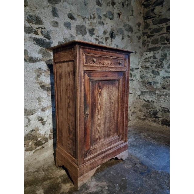 Antique Rustic French Pine Cabinet, 1800s For Sale - Image 12 of 16