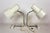 Cream White Table Lamps by Josef Hurka for Napako, 1960s, Set of 2 For Sale - Image 8 of 18
