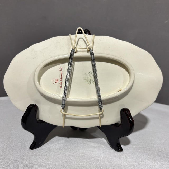 Laveno Ceramic Plate Service, Set of 21 For Sale - Image 5 of 10