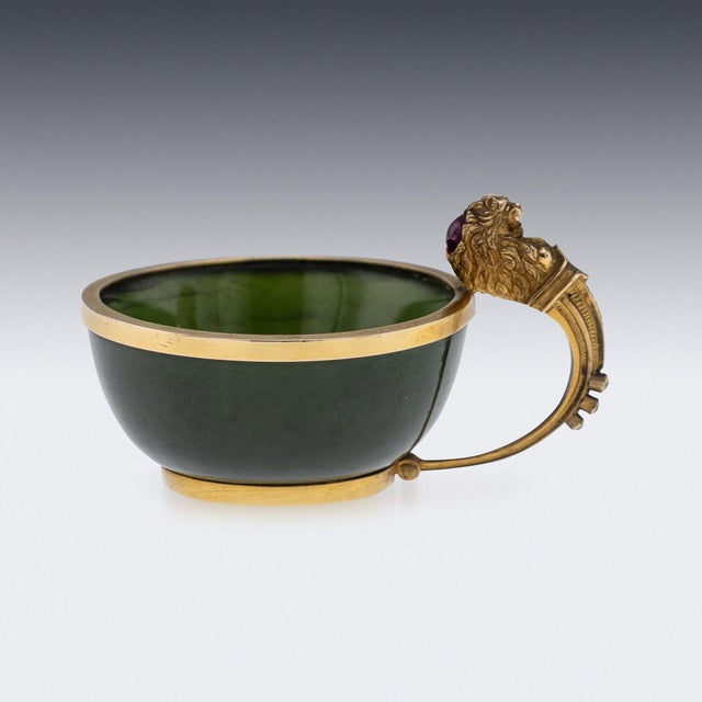 Antique French Miniature Cup, 1890 For Sale - Image 4 of 11