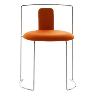 Mid-Century Metal Frame Gaja Chair by Kazuhide Takahama for Cassina For Sale