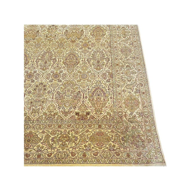 1990s 9x13 Indo Agra Area Rug - 107047 For Sale - Image 5 of 12