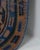 1970s Vintage Handmade Wool Cotton Blue Area Rug For Sale - Image 9 of 12