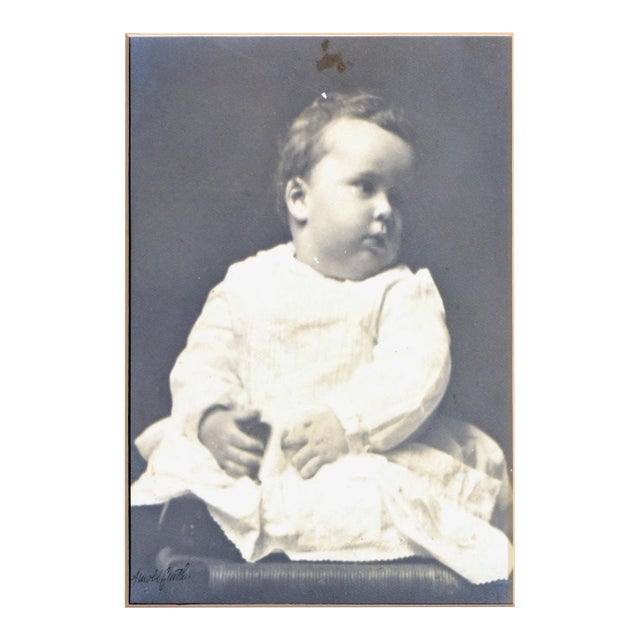 Late 19th Century Photograph -- the Poet's Son Billie by Arnold Genthe For Sale