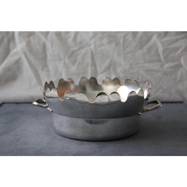 Silverplated Glass Cooler Silver Centerpiece, 1890s For Sale - Image 15 of 16