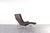 Black Bauhaus Model Fenix Chaise Lounge in Leather and Chrome by Sam Larsson for Dux, 1960s For Sale - Image 8 of 15