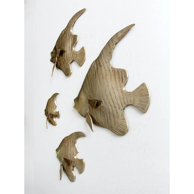 Mid Century Fish Wall Art Set of 4 For Sale - Image 4 of 10