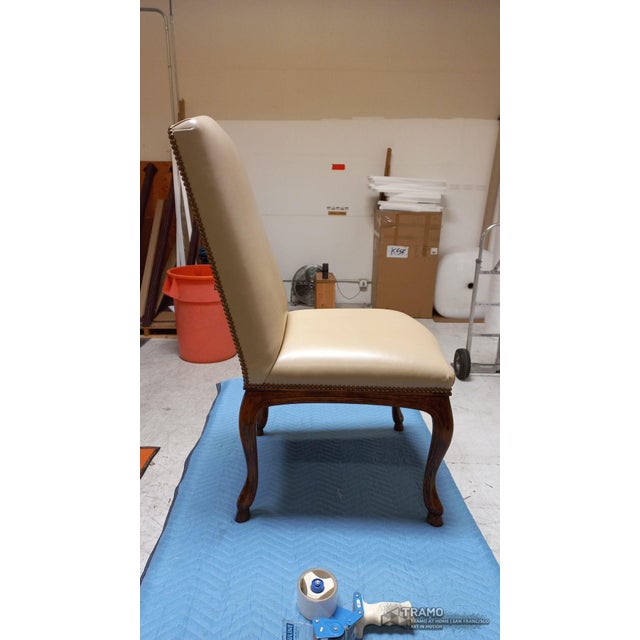 American Michael Taylor Borsalino Chairs- Set of 10 For Sale - Image 3 of 11