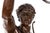 Metal A Fine 36” H French Antique Bronze Sculpture “Victory” by Eugene Marioton For Sale - Image 7 of 18