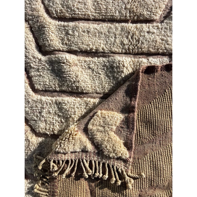 Large Moroccan Berber Rug, 1990 For Sale - Image 9 of 11