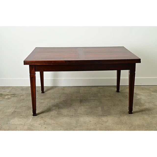 Late 19th Century Dutch Rosewood Extending Dining Table For Sale - Image 5 of 12