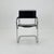 Mid-Century Black Leather S34 Cantilever Armchair by Mart Stam for Thonet, 1980s For Sale - Image 5 of 11