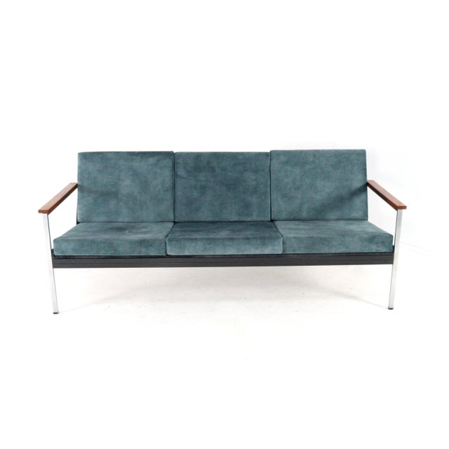 Vintage Model 1741 Sofa by Coen De Vries for Gispen, 1967 For Sale - Image 12 of 17