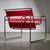 Marcel Breuer Red Leather Wassily Chair by Marcel Breuer for Knoll, 1920s For Sale - Image 4 of 15