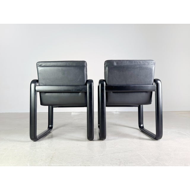Set of Hombre Armchairs by Burkhard Vogtherr for Rosenthal, 1970s For Sale - Image 6 of 8
