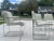 Blue Milo Baughman "Thin Line" Style Chrome Dining Chairs - Set of 6 For Sale - Image 8 of 11