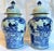 Ceramic Chinoiserie Small Temple Jars With Children on Dragons - a Pair For Sale - Image 7 of 12