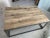 Farmhouse Rustic Industrial Coffee Table For Sale - Image 3 of 7