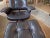 Mid 20th Century Walnut and Black Leather Lounge Chair Ottoman Attributed to PLycraft For Sale - Image 16 of 18