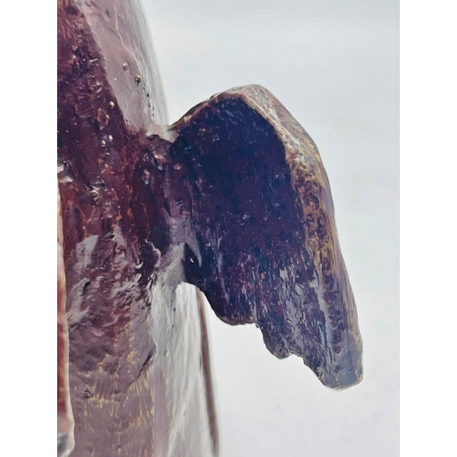 Jesús Tellosa Signed Bronze Sculpture, Winged Figure, Mexico, 1999 For Sale - Image 14 of 18