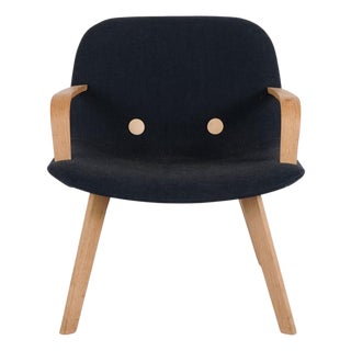 Vintage Danish Model EJ 3 Lounge Chair in Oak by Erik Jørgensen, 1990s For Sale