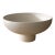 Cb2 White Ceramic Pedestal Bowl For Sale