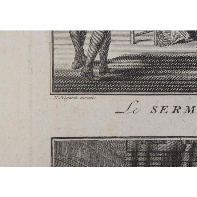 William Hogarth and J.V. Schley, Daily Life Scenes, Engraving For Sale - Image 7 of 12