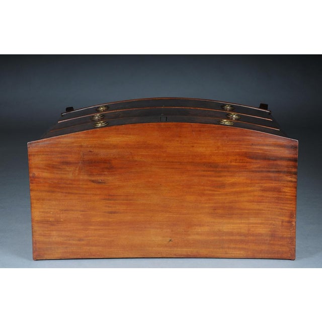 English Mahogany Chest of Drawers, 1890s For Sale - Image 10 of 16