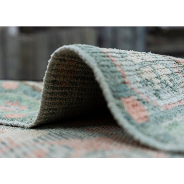 Textile Turkish Oushak Rug 2'10" x 10'6" #20018 For Sale - Image 7 of 8