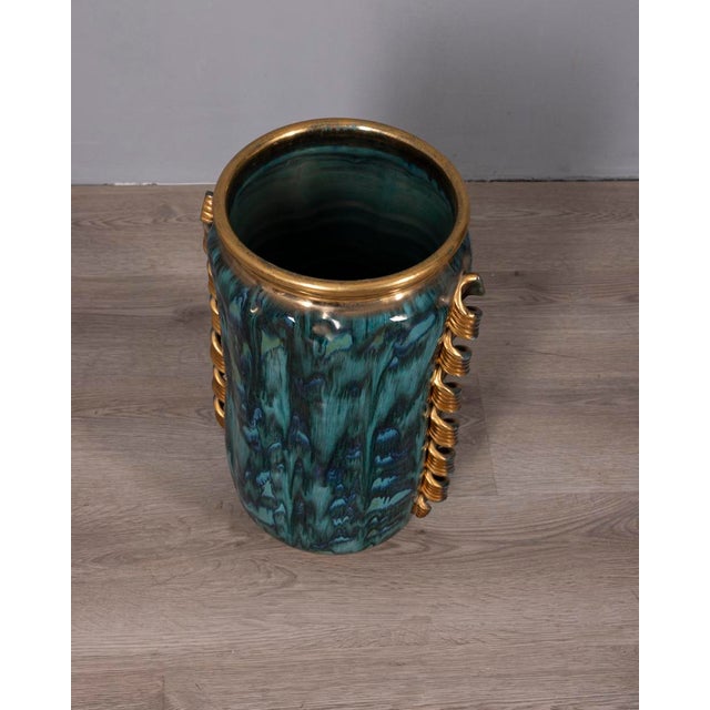 Large Vintage Ceramic Vase, Italy, 1960s For Sale - Image 6 of 13