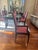 1930s Set of Eight Vintage Art Deco Black Lacquer Dining Chairs, Circa 1930s–1940s For Sale - Image 5 of 16