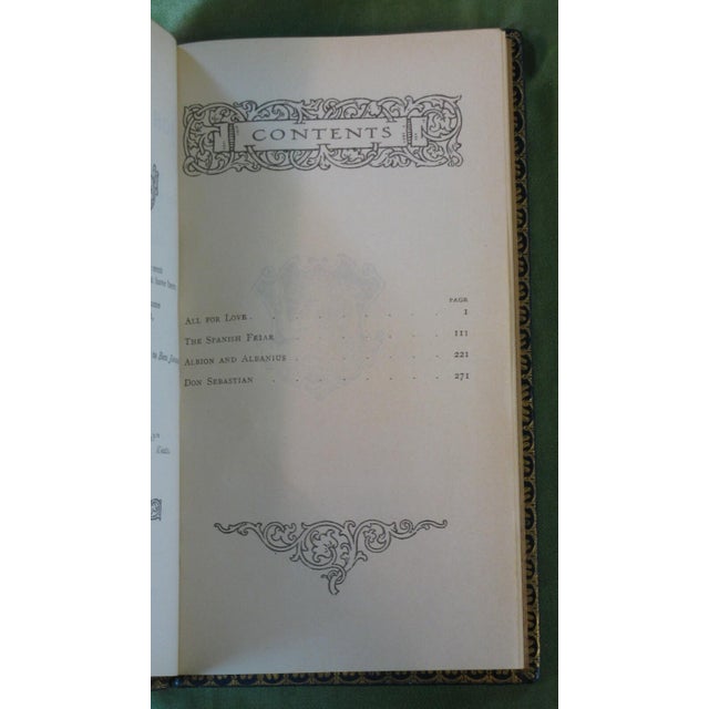 English Book JOHN DRYDEN, THE MERMAID SERIES old Books edited Gorge Saintsbury Antique For Sale - Image 3 of 18