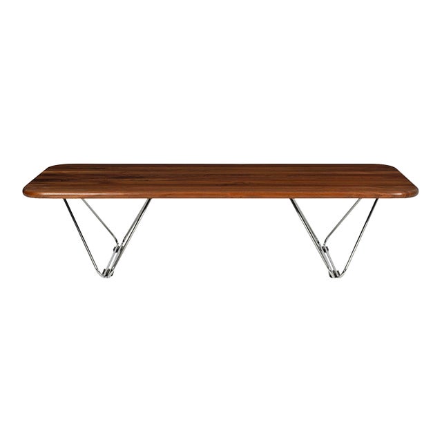 Ray Wilkes Solid Walnut Coffee Table for Herman Miller 1975 For Sale