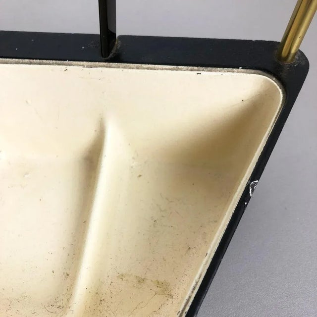 Mid-Century Brass Umbrella Stand, Germany, 1950s For Sale - Image 6 of 17