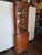 Late 20th Century Chippendale Gothic Small Carpathian Burl Elm Cupboard Corner Cabinet For Sale - Image 4 of 10