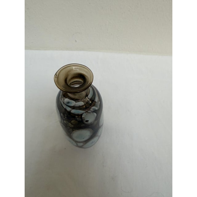Glass Vase attributed to Pavel Molnar, 1970s For Sale - Image 4 of 8